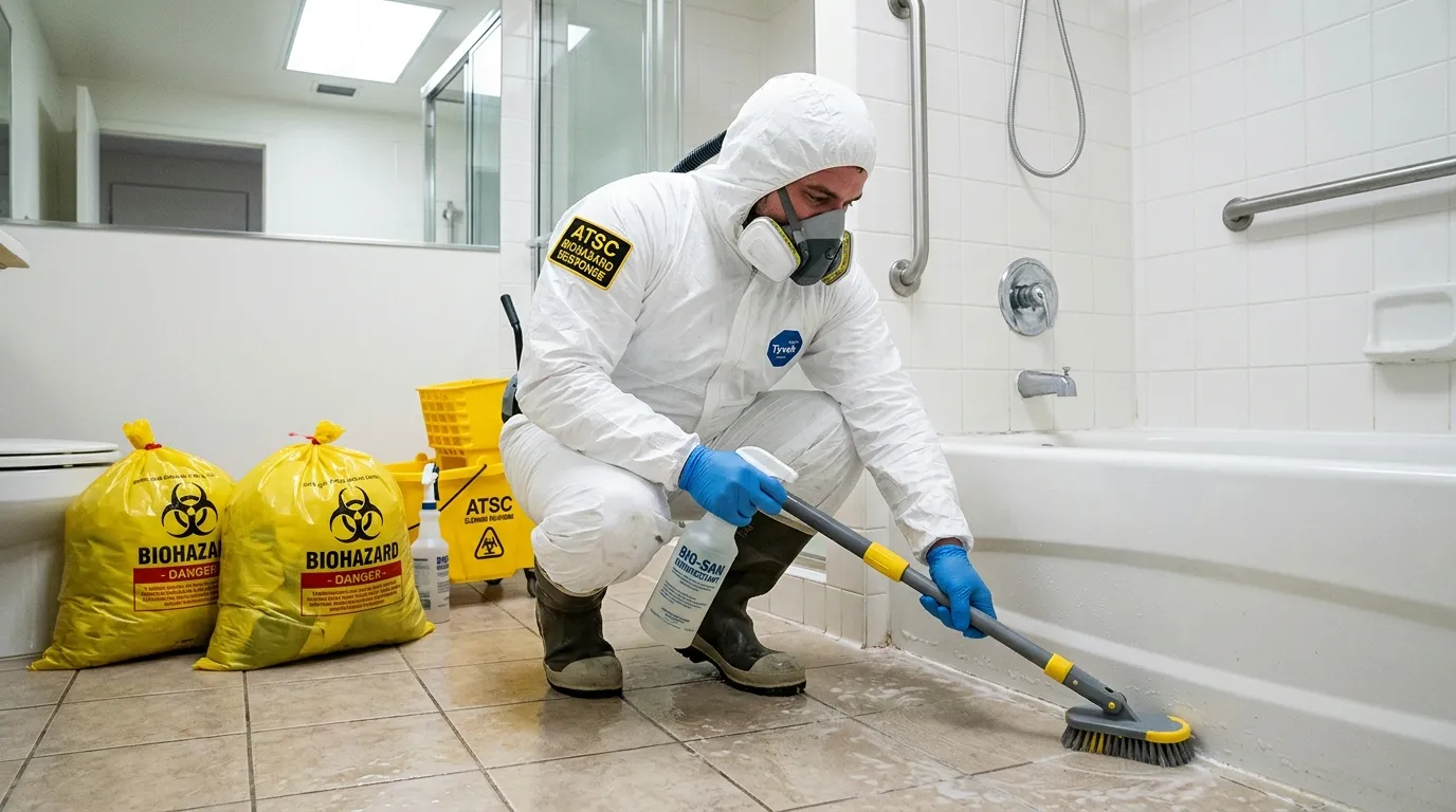 Decontamination equipment deployed for Blood Cleanup in Key West